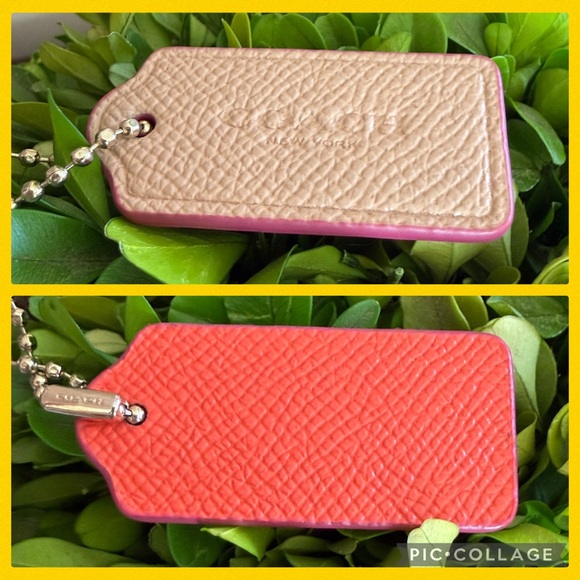 COACH F13310 MINI SIERRA NUDE PINK MULTI CROSSGRAIN LEATHER SATCHEL 🌟EUC🌟 - Picture 12 of 17